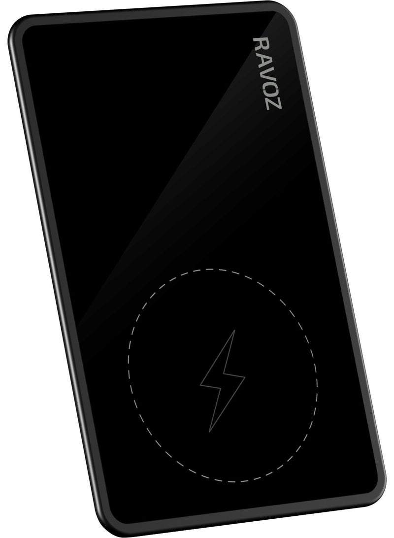 Ravoz WorldTag WT02 Slim Smart Tag Apple Find My iOS Only 1.7mm Ultra-Slim Wallet Finder Global Location Rechargeable Luggage Tag Beep Sound IP68 Waterproof Bluetooth Tracker for Wallets, Keys, Bags - Image 1